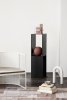 Kristina dam studio NORDIC Postument Stalowy 102 cm / Czarny